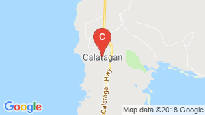 Calatagan South Beach location map