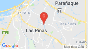 venus las pinas manila philippines map
