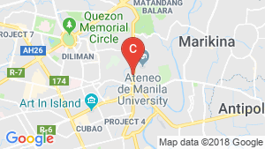 Vista 309 Katipunan location map